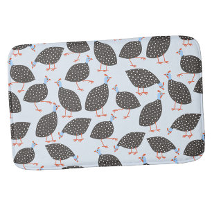 Parelhoen Mooie Vogel Patroon Badmat