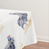 parelhoen tafelkleed (Voorbeeld)