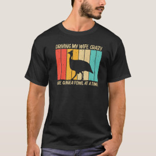 parelhoen voor mannen jongens papa cavia kippen ge t-shirt