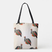 parelhoenders 35 tote bag (Achterkant)