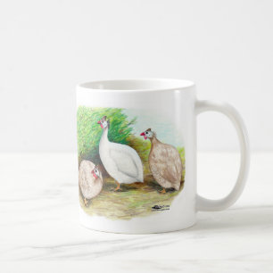 Parelhoenders Buiten Koffiemok