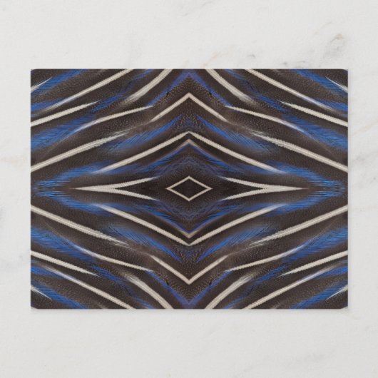 Parelhoenveerontwerp Briefkaart (Voorkant)