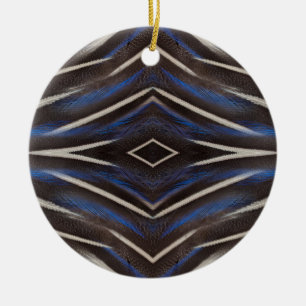 Parelhoenveerontwerp Keramisch Ornament