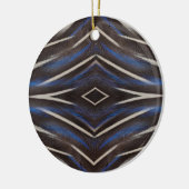 Parelhoenveerontwerp Keramisch Ornament (Links)