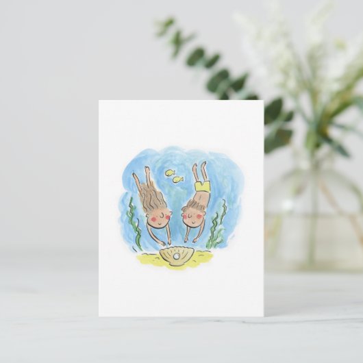 Pareljubileum Briefkaart (Staand voorkant)