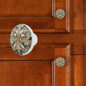 Parelkust Elegantie Keramische Knop