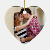 Parellen en foto's | perfecte perziken keramisch ornament (Achterkant)