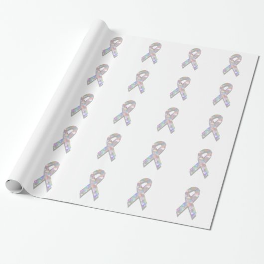 parellongkanker lint cadeaupapier (Uitgerold)