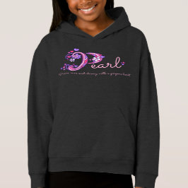 Parelmeisjes P-naam betekent monogram kleding T-shirt