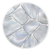 Parelmoer - Cellen Collage N12 Keramische Knop (Voorkant)