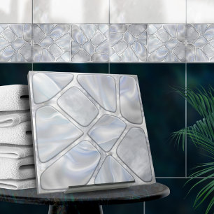 Parelmoer - Cellen Collage N12 Tegeltje