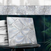 Parelmoer - Cellen Collage N12 Tegeltje