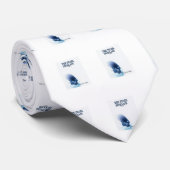 Parelmoer halsketting clip stropdas (Opgerold)