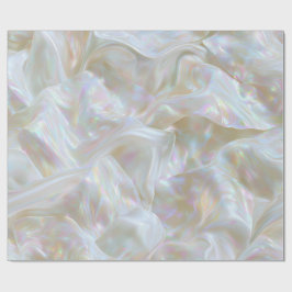 Parelmoer Iridescent Stof Cadeaupapier