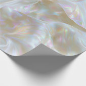 Parelmoer Iridescent Stof Cadeaupapier (Hoek)