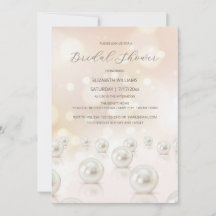 Parelmoer Roomkleurige Bruidsdouche