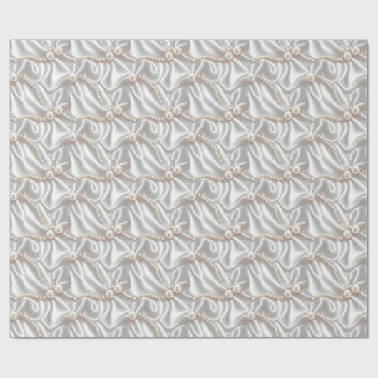 Parelmoer & Satijn Cadeaupapier (Vlak)