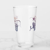 Parelmoer Zoute Vibes Ocean Beach Pint Glass Glas (Rechts)