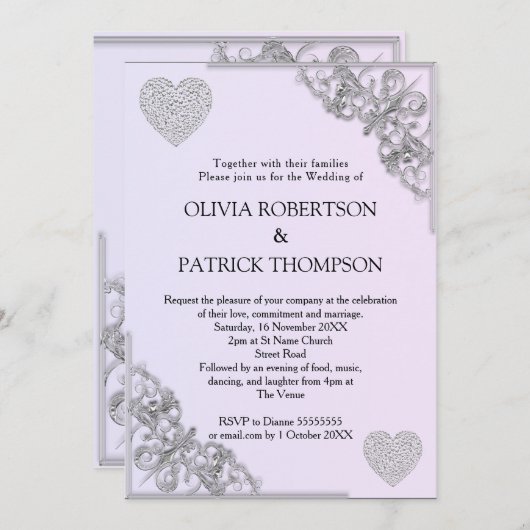 parelmolen van ivoor kaart (Voorkant / Achterkant)