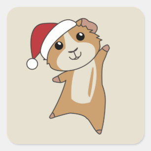 Parelpaasdieren Vierkante Sticker