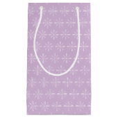 Parelroze Bloemen Gift Bag Klein Cadeauzakje (Voorkant)