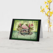 Parels 30-jarig huwelijksjubileum cadeaukaart kaart (Gele Bloem)