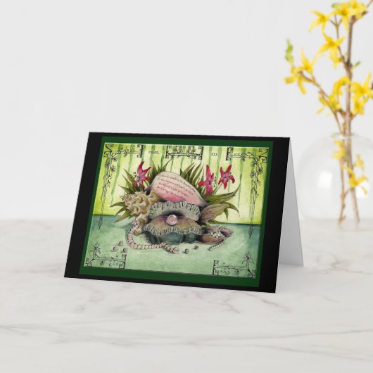 Parels 30-jarig huwelijksjubileum cadeaukaart kaart (Gele Bloem)