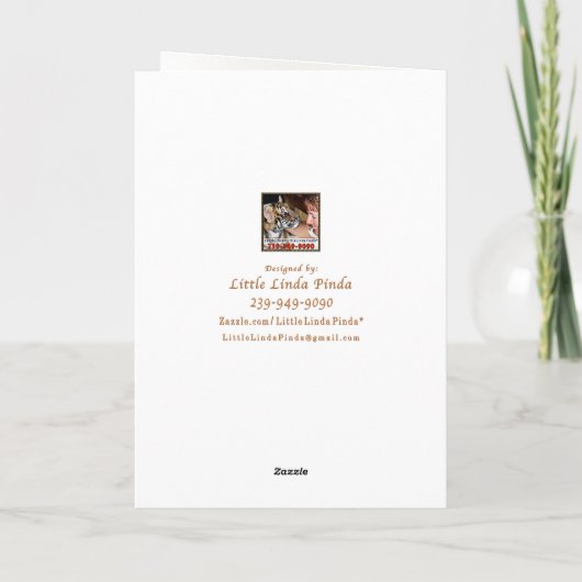 Parels 30e trouwdag kaarten, Persoonlijk Kaart (Achterkant)