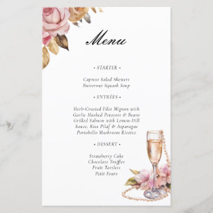 Parels Bloembladeren & Prosecco Bloemen Vrijgezell