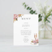 Parels Bloembladeren & Prosecco Bloemen Vrijgezell (Staand voorkant)