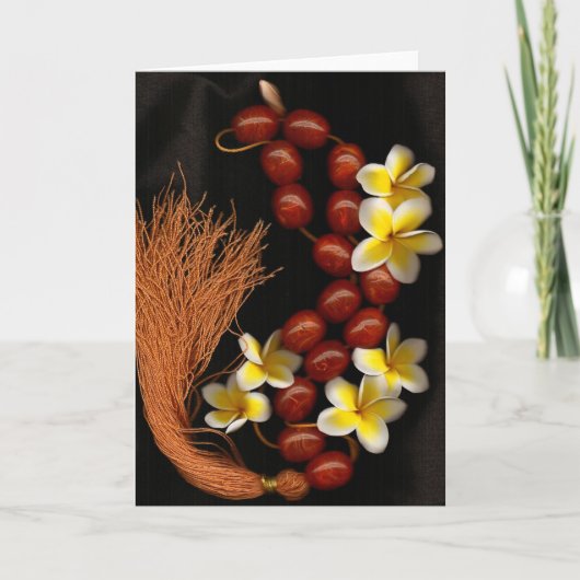 Parels & Bloesems Bedankkaart (Voorkant)