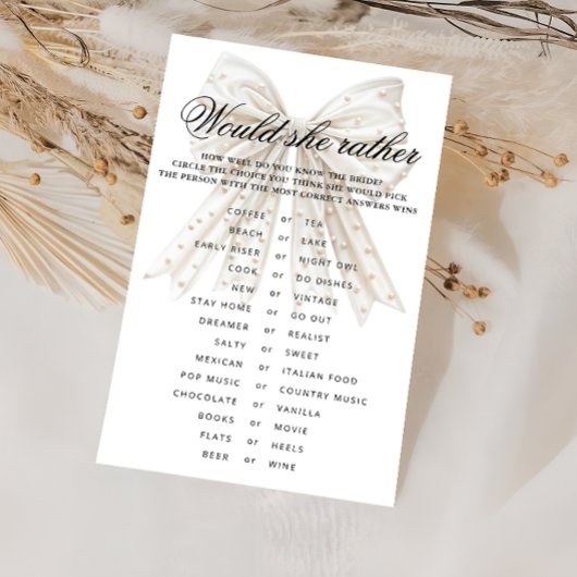 Parels buigen zou ze liever douchen spel