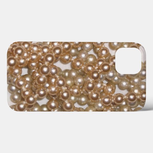 Parels Case-Mate iPhone Case (Achterkant (horizontaal))