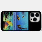 Parels duiken Case-Mate iPhone case (Achterkant (horizontaal))