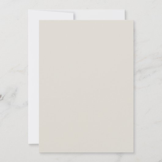 Parels elegant modern vrijgezellenfeest, bruiloft kaart (Achterkant)