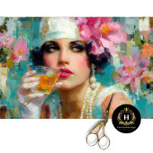 Parels en cocktails  Glam Decoupage Tissuepapier