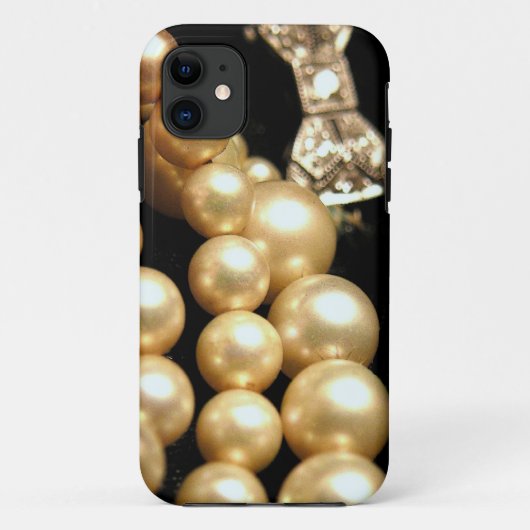 Parels en diamanten iPhone5 Casemate Case-Mate iPhone Case (Achterkant)