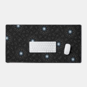 Parels en Kant Zwart en Wit Desk Mats Bureaumat (Keyboard & Muis)