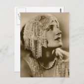 Parels en Mode Briefkaart (Voorkant / Achterkant)