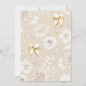 Parels en Prosecco Bedankkaart (Achterkant)