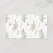 Parels en Prosecco Bridal Display Douche Informatiekaartje (Achterkant)