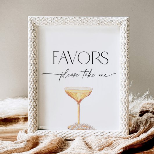 Parels en Prosecco Bridal Favors Pedestal Sign Reclamebord Met Voetstuk