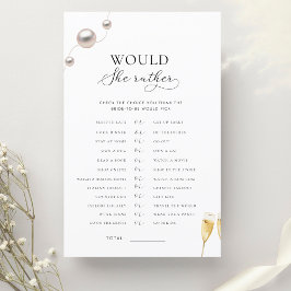 Parels en Prosecco Bridal Zou Ze Liever Spel
