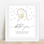 Parels en Prosecco - date nachtideeën Poster