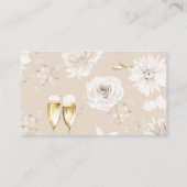 Parels en Prosecco Informatiekaartje (Achterkant)