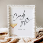 Parels en Prosecco Kaarten en geschenken voetstuk Reclamebord Met Voetstuk