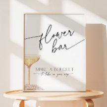 Parels en Prosecco Neutral Flower Bar Favorieten