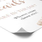 Parels en Prosecco raden hoeveel parels spel Poster (Hoek)