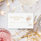 Parels en Prosecco raden hoeveel parels spel Visitekaartje