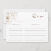 Parels en Prosecco Recept Kaart (Voorkant)